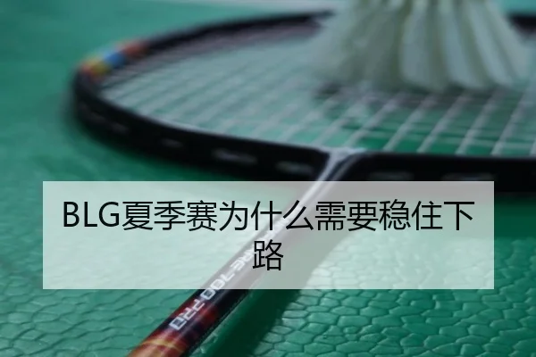 BLG夏季赛为什么需要稳住下路